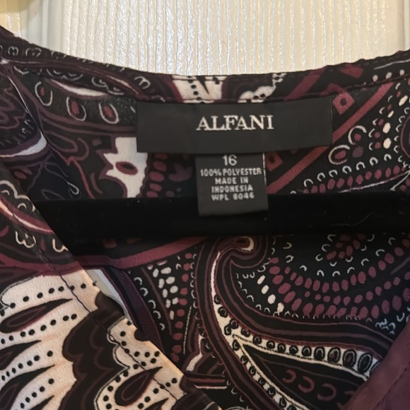 Alfani Women's 16 Sleeveless Top - Picture 2 of 4